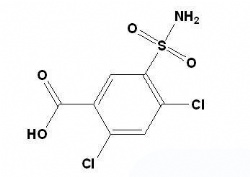 2,4-二氯-5-磺酰胺基苯甲酸