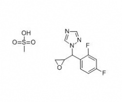 氟康唑中间体：1-[2-(2,4-二氟苯基)-2,3环氧丙烷]-1H-1,2,4-三氮唑甲磺酸盐	